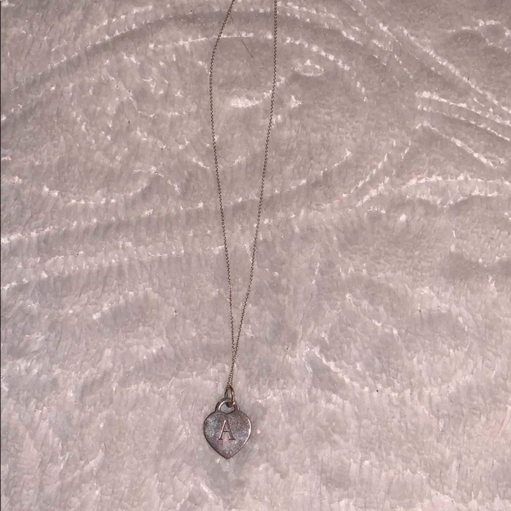 “A” Tiffany& co necklace
